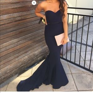 Navy Arianna Dress bridesmaid dress